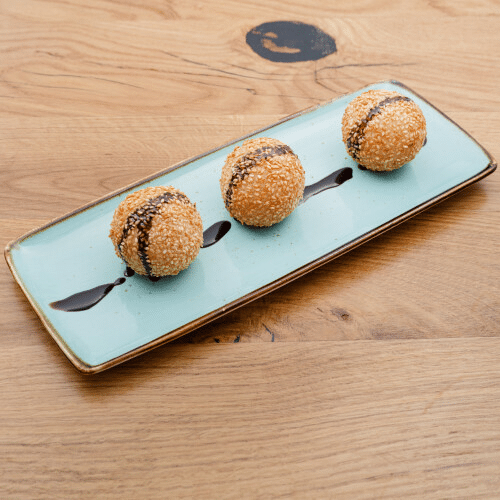 Sesam-Bällchen (vegetarisch)