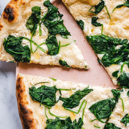 Pizza Spinat