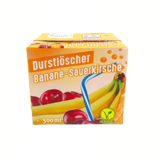 Durstlöscher Banane-Sauerkirsche 0.5l
