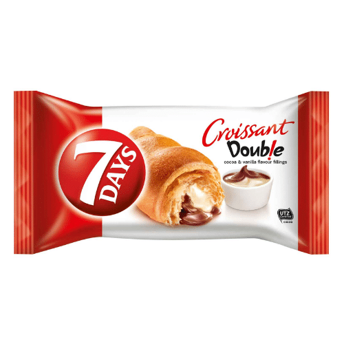 7 Days Double Croissant Kakao-Vanille 1 Stk.