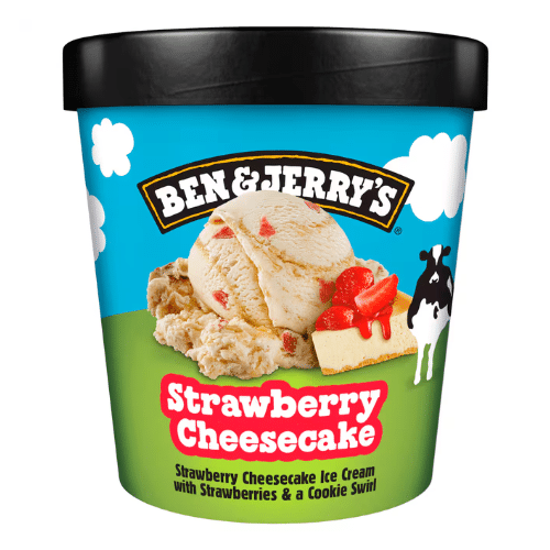 Ban & Jerry's Strawberry Cheescake 465ml