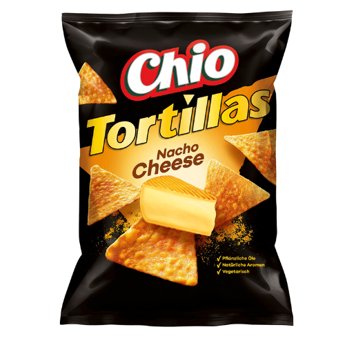 Chio Tortillas Nacho Cheese Style 110g