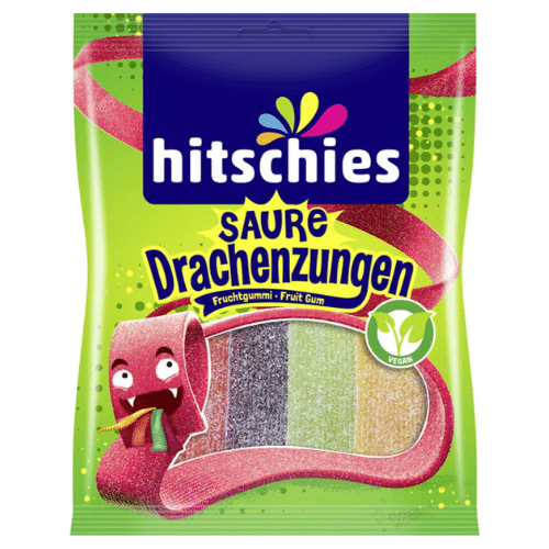 Hitschler Saure Drachenzungen, vegan 125g