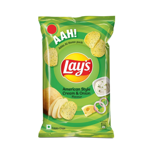 Lays  Cream & Onion 150g