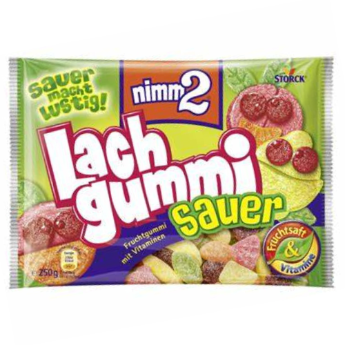 nimm2 Lach gummi Sauer 250g