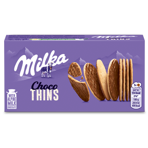 Milka Choco Thins 151g