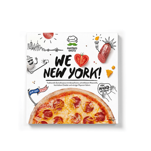 Pizza Gustavo Gusto Ghostbusters  New York Style 465g