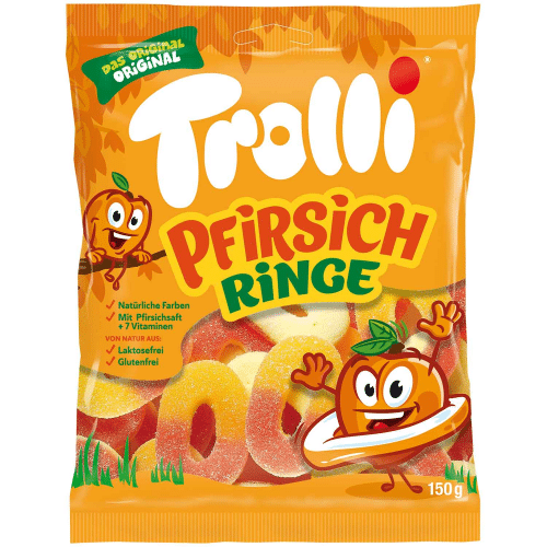 Trolli Pfirsich Ringe 150g