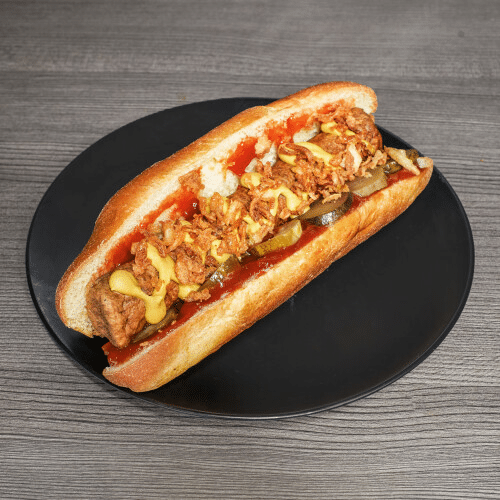Geflügel Hot Dog