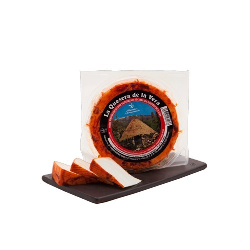 Ziegenkäse halbgereift mit Paprika 26705