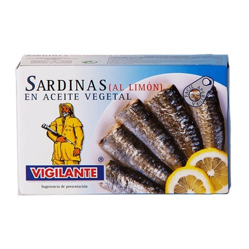 Vigilante Sardinen in Pflanzenöl mit Limonen 20946