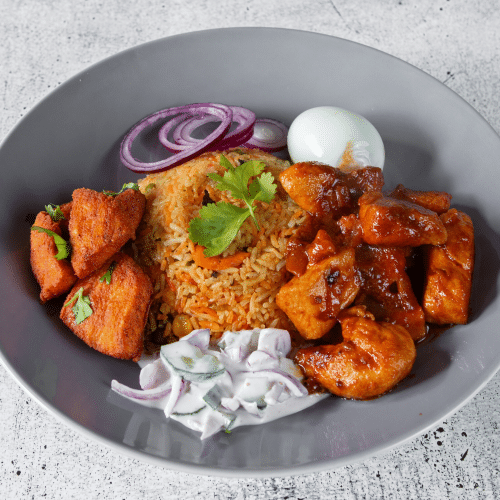Hähnchen Briyani