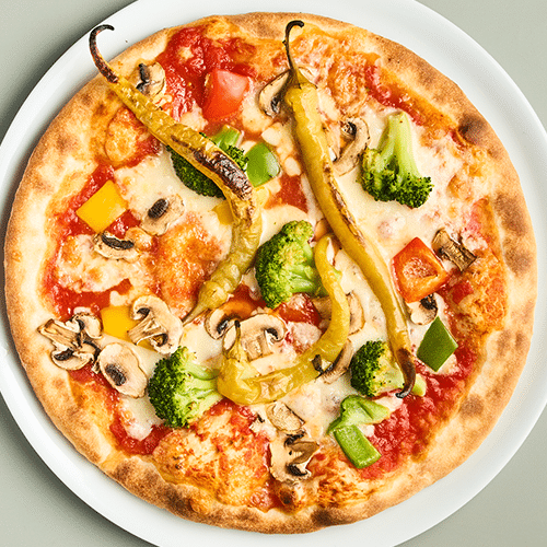 Pizza Gemüsegarten
