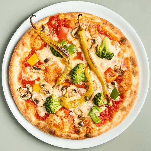 Pizza Gemüsegarten (vegan)
