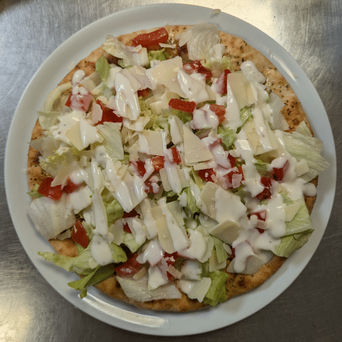 Pizzabrot Caesar-Style