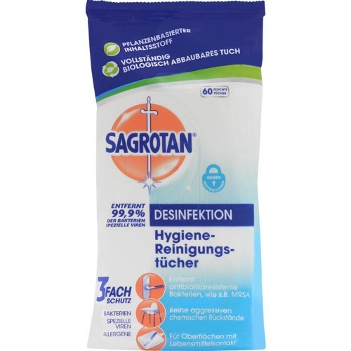 Sagrotan Hygiene-Reinigungstücher