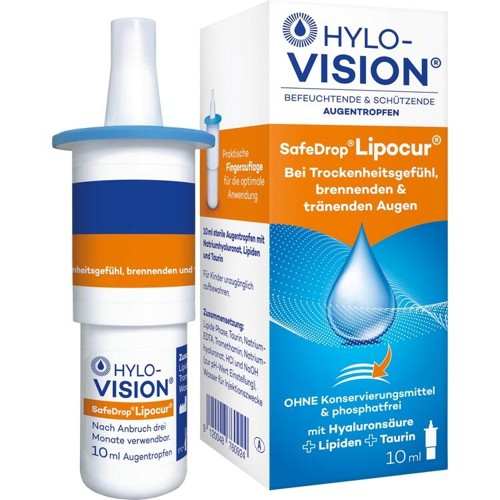 Hylo-Vision SafeDrop Lipocur 10 Milliliter