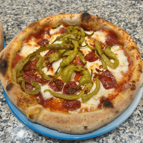 Pizza Diavolo Calabria (scharf)