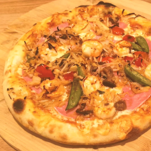Pizza Thai (scharf)
