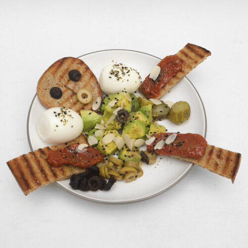 Avocado-Teller (vegetarisch)