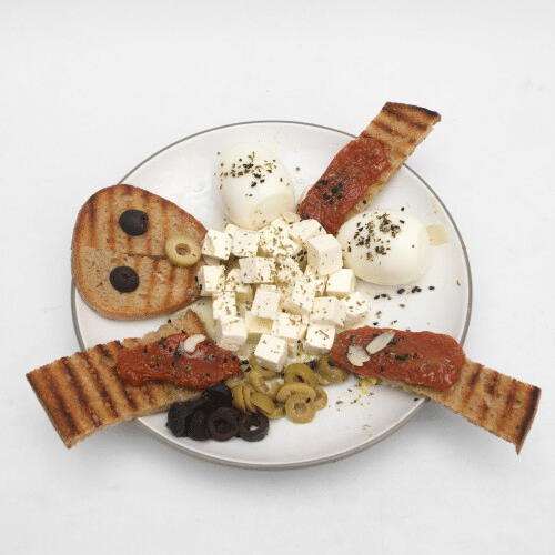 Weißkäse-Teller (vegetarisch)