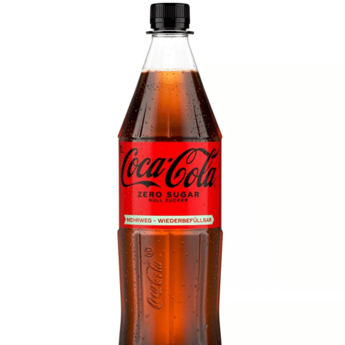 Coca cola zero 1 liter inkl Pfand