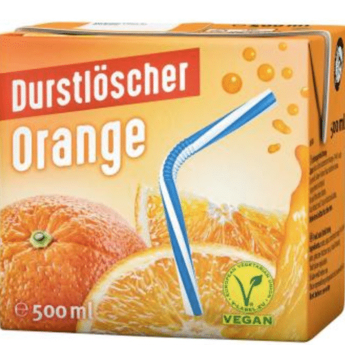 Durstlöscher Orangen 0,5l (pfandfrei)