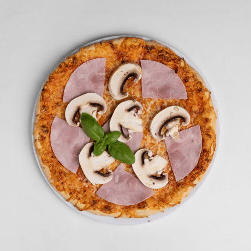 Pizza Prosciutto Funghi