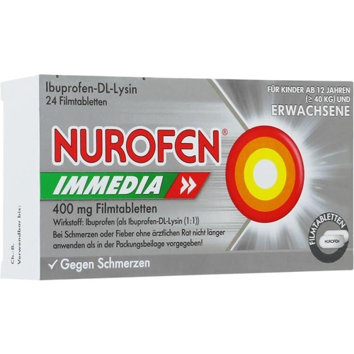 Nurofen Immedia 400 mg Filmtabletten 24 Stück
