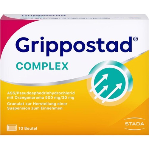Grippostad Complex ASS/Pseudoephedrinhydrochlorid 10 pieces