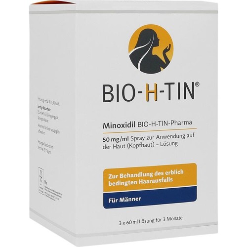 Minoxidil Bio-H-Tin Pharma 50mg/ml Lösung 180 Milliliter