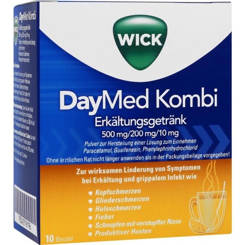 WICK DAYMED Kombi-Erkältungsgetränk 10 pieces
