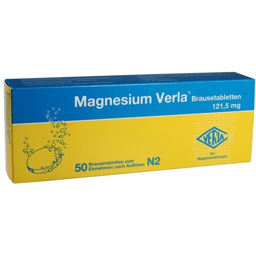 MAGNESIUM VERLA Brausetabletten 50 pieces