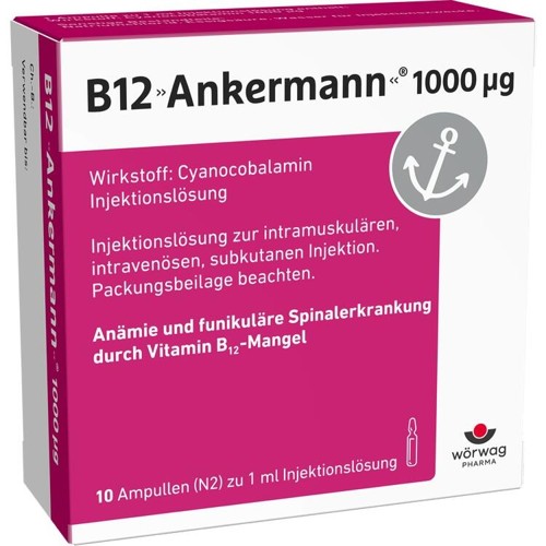 B12 ANKERMANN 1000UG 10 Milliliter