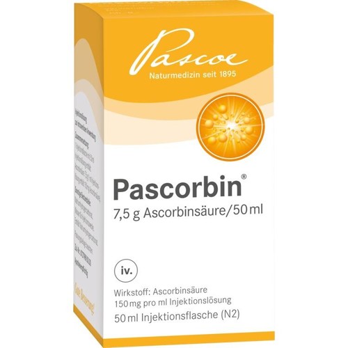 PASCORBIN (7.5g Ascorbinsäure/50ml) 50 Milliliter