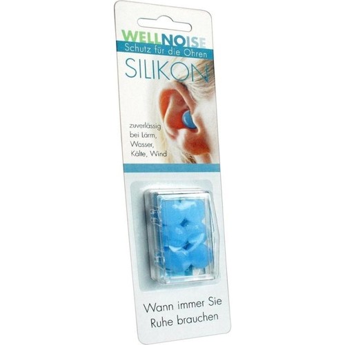 WELLNOISE OHRENSTOPFEN BLAU BLISTER 6 Stück