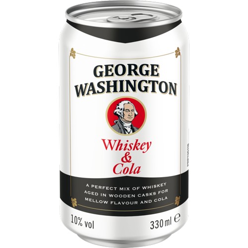 George Washington Whiskey&Cola 0.33l