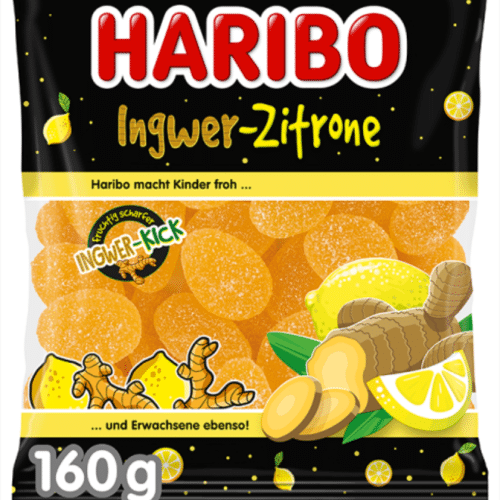 Haribo Ingwer Zitrone 160g