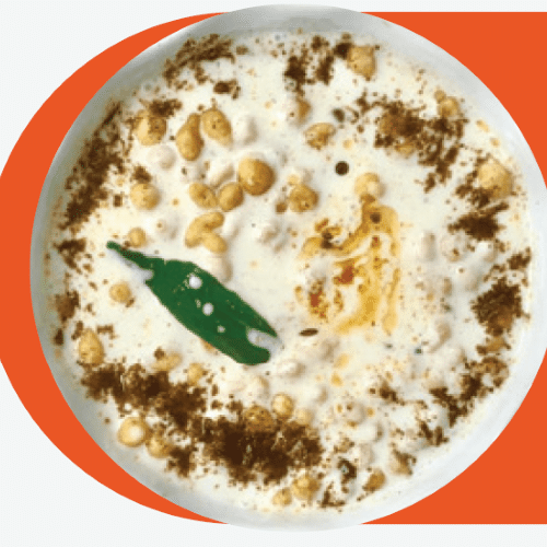 Kichererbsen mit Joghurtsauce