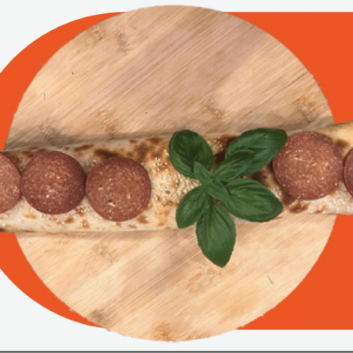 Pizzabrötchen Sucuk