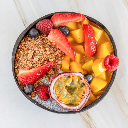 Coco Mango Bowl (vegan, glutenfrei)