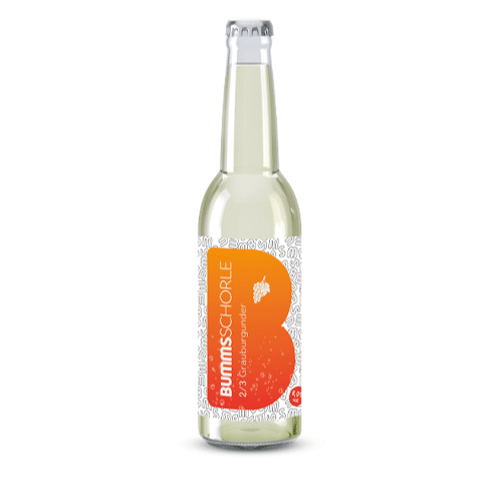 Bummsschorle Grauburgunder 0,33l (MEHRWEG)
