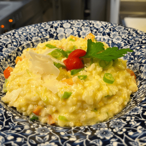 Kürbis-Risotto