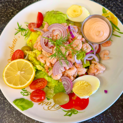 Garnelen-Salat