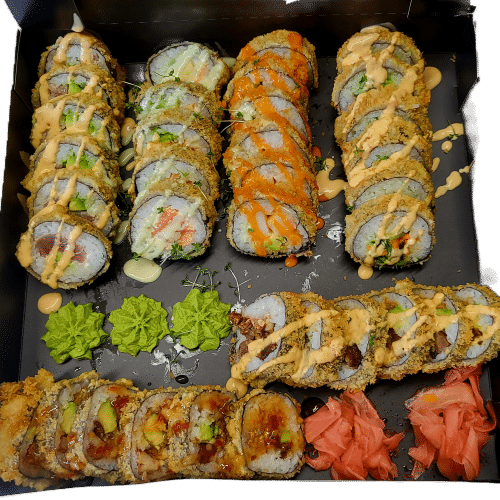 Baked Roll Box - Frittiertres Sushibox 30 St.