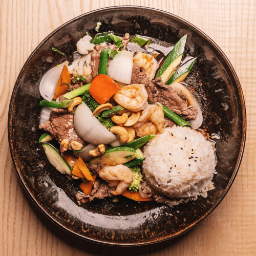 Beef and Shrimp