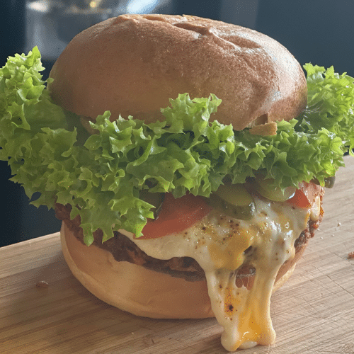 Caesar Burger (Crispy chicken)