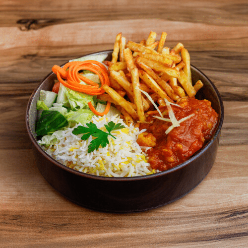 Fries Gobi Bowl