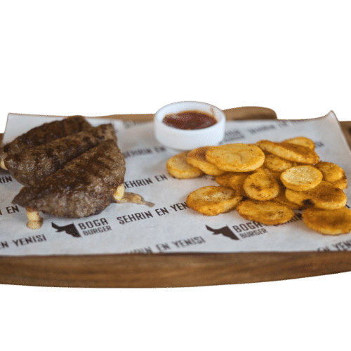 Grill Hacksteak mit Käse gefüllt
