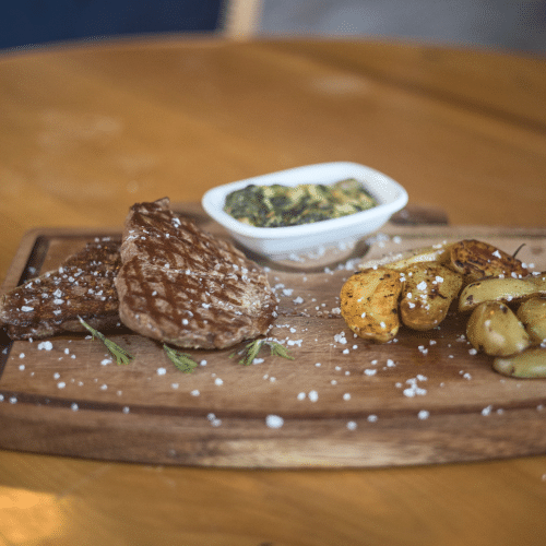 Grill Rinderfilet in Butter